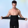 Mäns kroppsformar stor storlek män kvinnor mage kontroll bälte midjeband snäv magen sportformning midje tränare tät passande c254f