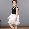 Sommerkleider Party Ballerina Netzgarn Tutu Kuchen Kinderkleidung für Mädchen Kinderkleidung 210528