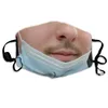 face mask adult printing hanging ears cotton funny masks men women dust-proof and anti-haze facemasks washable