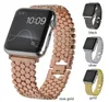 Honingraat Metalen riem voor Apple Watch Band 38mm / 40 / 41mm / 42mm / 44mm / 45mm armband band Compatibele Iwatch Bands Serie 7 SE 6 5 4 3 2 1