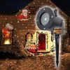 12 modelli di Halloween di Natale all'aperto impermeabile LED proiettore laser fiocco di neve dj luce da discoteca per la decorazione domestica Y201015