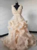 Sukienki swobodne 2021 Wspaniała suknia balowa bez rękawów miękki tiulowy tiulowy tiulowy miękki tiulowy damski sukienka na imprezę