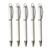 Сублимационные пустые гелевые ручки с картриджем DIY тепловой траневой белой ручкой