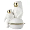 Figurines d'astronautes nordiques en porcelaine, vase en céramique, décoration de maison moderne, espace de table, sculpture, accessoires de décoration de maison 210623