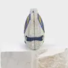Bolsas de noite Azul / Amarelo / Branco Diamante Saco de Embraiagem Moda Forma de Animais Festa de Cristal Festa de Prom Ombro Mini Chain Bolsa