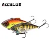 AllBlue Joker 70s Sinking Fishing Lure Lipless Crankbaits Hard Artificial Vib Trillingsaas Alle diepte Winter Ice Tackle 220110