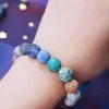 Tennisarmband universum Premiumplaneter Solar Top Natural Stone Beads Armband Bangle For Women Men Gift Chakra Yoga Smycken