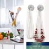 Crochets adhésifs Cintres muraux robustes d'acier inoxydable imperméable STCIK sur pour suspendre la salle de bain de la cuisine (ronde)