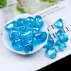 Decorative Objects & Figurines 50/100g Natural Clear Quartz Electroplating Blue Flowerpots Home Decor Gems Reiki Energy Healing Stones For M