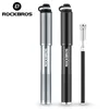 Rockbros Bike Pump Aluminium Legering Mini Draagbare Licht Luchtpompen voor Fiets Fietsen Band Inflator Hogedruk Schrader Presta