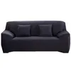 1 2 3 4-zits Sofa Cover Spandex Moderne Elastische Polyester Solid Couch SnowCover Stoel Meubelbeschermer Woonkamer 6 Kleuren 629 V2