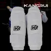 New Adult Child Taekwondo Protector Shin Foot Guards Kickboxing WTF Approved MMA Sanda Protection Material Arts Q0913