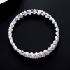 Корейский стиль имитации жемчужные браслеты Multi слой с кристаллическими стразами Браслеты для свадебной свадьбы Q0717