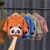 Lawadka 2-6 jaar baby meisje jongen winter kleding gebreide trui zachte comfortabele kinderen bovenkleding lange mouw voor jongens 211201