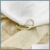 Jewelrymti-Pearl s şekilli küpeler Benzersiz tasarım mizaç zarif bayanlar kişilik retro saplama küpe düğün hediyesi damla teslimat 2021 p