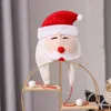 Party Hats Skin-friendly Santa Claus Brushed Long Rope Topper Adult Kids Tree Decoration Hat Lightweight for Christmas