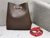 2020 Top quality women bags NEONOE Drawstring leather fashion Famous designer luxury messenger shoulder Bag Tote handbags Cross bags Purse