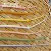 Перекрывая пряжа 3 мм макраме шнур хлопкотистые плетена