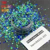 TCT-263 Laser Kleur Ronde Dot Vorm Nails Kunst Decoratie Lichaam Glitter Tattoo Make Face Painting Festival DIY