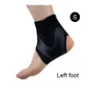 Obsługa kostki Skarpety z rękawem w lewo / prawe stopy Kompresja Anti Sprain Heel Ochronna Folia do rowerowej Wspinaczka prowadząca fitness