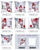 Merry Christmas Pillow Case Cushion Cover Peach Skin Christmas Pillowcase for Home Xmas Decorations Gifts Happy New Year