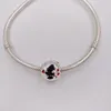 Gioielli in argento sterling 925 Pandora Disny Miny Miky Forever Charm Braccialetti alla caviglia fai-da-te per donna Kit per la creazione iniziale di collane Catena di semi di perline Bracciale rigido 791700ENMX