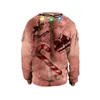 Suéter dos homens Homens Mulheres Fally Christmas Crewneck Camisola Novidade Engraçado Engraçado Outono Outono Festa de férias Festa de Camisola Casal Xmas Jumpers