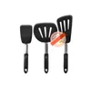 Silicone Spatula Turner Гибкая из нержавеющей стали Core 600F Теплостойкая Легкая Чистая Неприкидка - Кухонная утэтница Лейфом