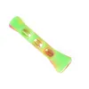 Mini Silica Gel Cigarette Holder Smoking Accessories Pipes Pyrex Glass Oils Burner Hand Pipe Silicone Nails Heady SP263 Tobacco Tool