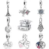 100% 925 Silver Charm Bead Fit Original Pandora Bracelet DIY Fashion Jewelry Making Pendant Charms Women Gift