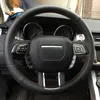 Suitable for Discovery Evoque Range Rover Sport Peach Wood Interior Leather Hand Sewn Steering Wheel Handle Cover
