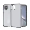 Для iPhone 12 Case Crystal Crystal Clean Case Soft TPU жесткий PC задняя крышка чехол для телефона для iPhone 12 Pro Max