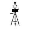 Trépieds Téléphone DSLR Camera Vlog Trépied Vlogging Kit pour télécommande Microphone LED Holder Interview Live YouTube Loga22