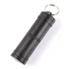 100st Camping Survival Vattentät piller Box Container Aluminium Medicine Bottle Key Chain Outdoor Emergency Travel Tool Sn3006