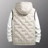 Mens Light Thin Waistcoat Down Coat Fashion Trend Windproof Warm Casual Puffer Jacket Designer Winter Luxury Bread Vest Puff Jackets For Man