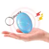 120db Egg Shape Self Defense Alarm Keychain Girl Women Protect Alert Personal Security Alarms system factory price