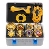 2021 Gold Takara Tomy Launcher Beyblade Burst Arean Bayblades BablesセットボックスBey Blade Toys for Child Metal Fusion New Gift X0528