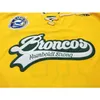 Broncos Humboldt Broncos Humboldtstrong # 18 Real 001 Реальная полная вышивка Хоккей Джерси или пользовательское имя или номер Джерси