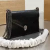 Designer Mulheres serpentinas Bolsa de ombro de luxuris