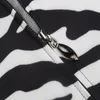 UJWI 패션 남성 / 여성 2 조각 Tracksuit 세트 Harajuku 3D 블랙 Zebra 유니섹스 후드 스포츠웨어 바지 정장 피트니스 옷 201210