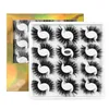 Wholesale 6D Multi-Layered False Eyelash 12pairs Faux Mink Eyelashes Extension Dramatic Messy Fluffy Thick Handmade Fake Lashes