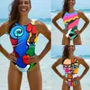 Seksowny strój kąpielowy Kobiety Stroje kąpielowe Kobiet Solidna Czarny Thong Backless Monokini Kostium kąpielowy XL 210630