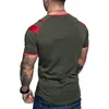 Мужские футболки Daigelo 2022 спортивные толстые кофты повседневные топы мужчины дома O-шеи полосатый рисунок мода лавочки с коротким рукавом рубашка блузка