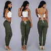 Women's Pants & Capris Elastic Sexy Skinny Pencil Jeans For Women Leggings Woman High Waist Thin-Section Denim