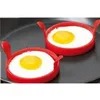 シリコーンエッグフライフライヤーファッションラウンドキッチンopacher eggパンケーキリングモールドツール揚げ朝食モールドLLA7178