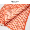 2021 nouveau hiver tricoté écharpe en cachemire mode chaud doux cou enveloppe petit foulard décontracté