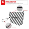 Leaves Print Makeup Bags Women Cosmetic Bag Travel Organizer Make Up Bags Storage Pouch Cases Neceser De Maquillaje