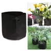 Jardinières Pots 7 Taille Jardin Sacs De Culture Pour Plantes Ronde Tissu Plante Poche Racine Conteneur Sac Aération Pot Noir