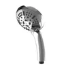 High Pressure Handheld Shower Head 9 Spray Settings Chromes Plating Hand Held Showerhead 360degree Rotatable Faucets