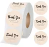 500pcs Roll 1.5INCH Tack Business Adhesive Stickers Paper Label Holiday Package Bag Baking Kuvert Decor